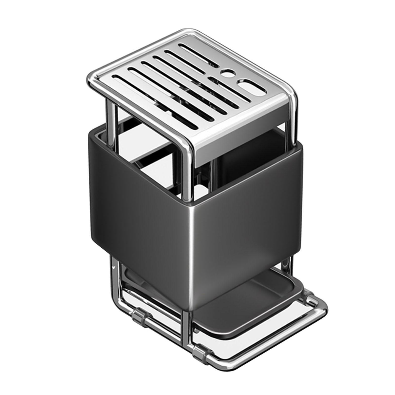 

Подставка для кухонных ножей Встроенная наклонная вставка Стойка Экономия места Хранение Многофункциональная Кухня Организует для Посуды B