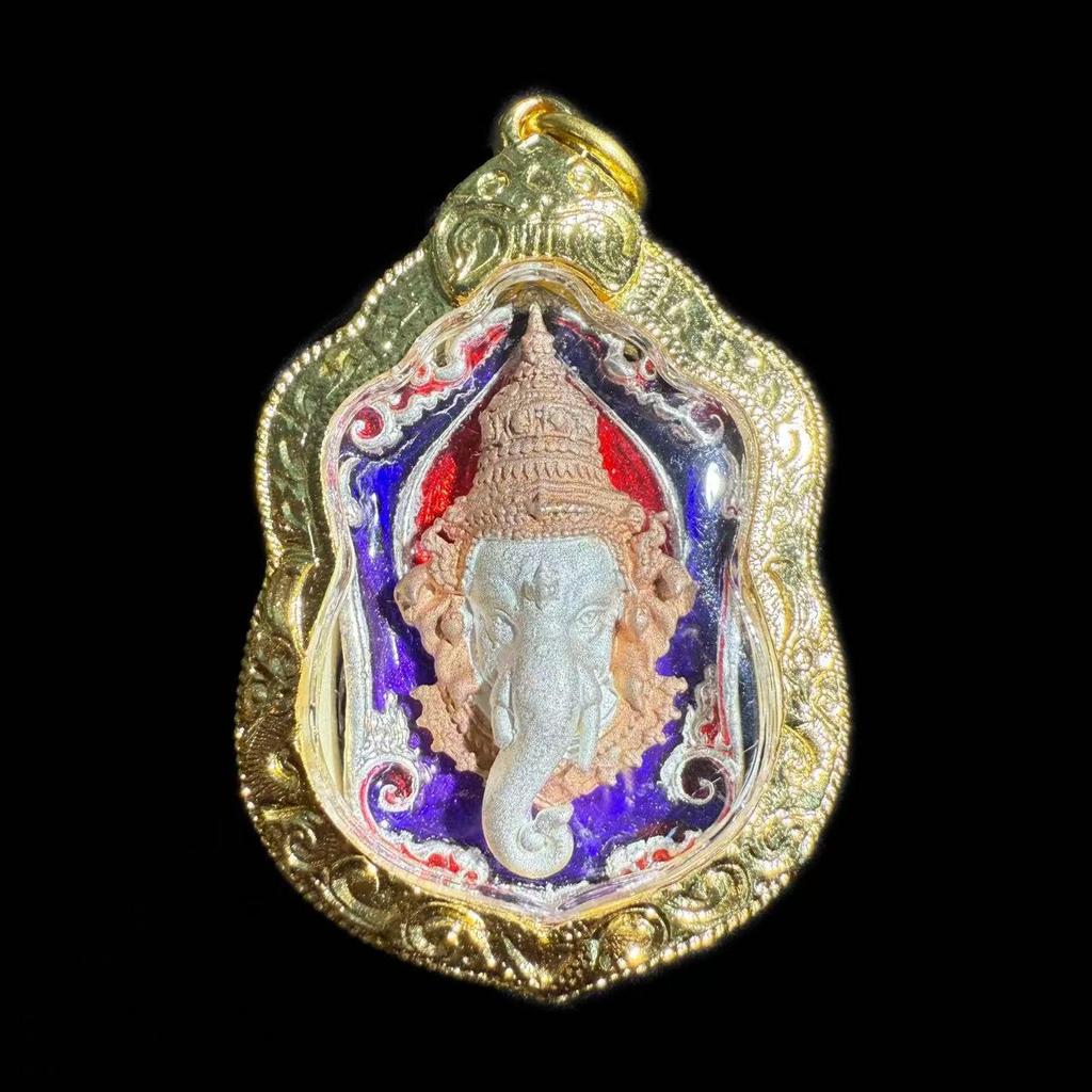 2563 Grand Ceremony Elephant Statue - Authentic Thailand Buddhist Temple