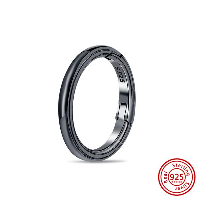 925 Silber Charm Herz Runder Stecker Medaillenanhänger Double Link Mini Dangle Fit Original Me Charms Armbänder Schmuck