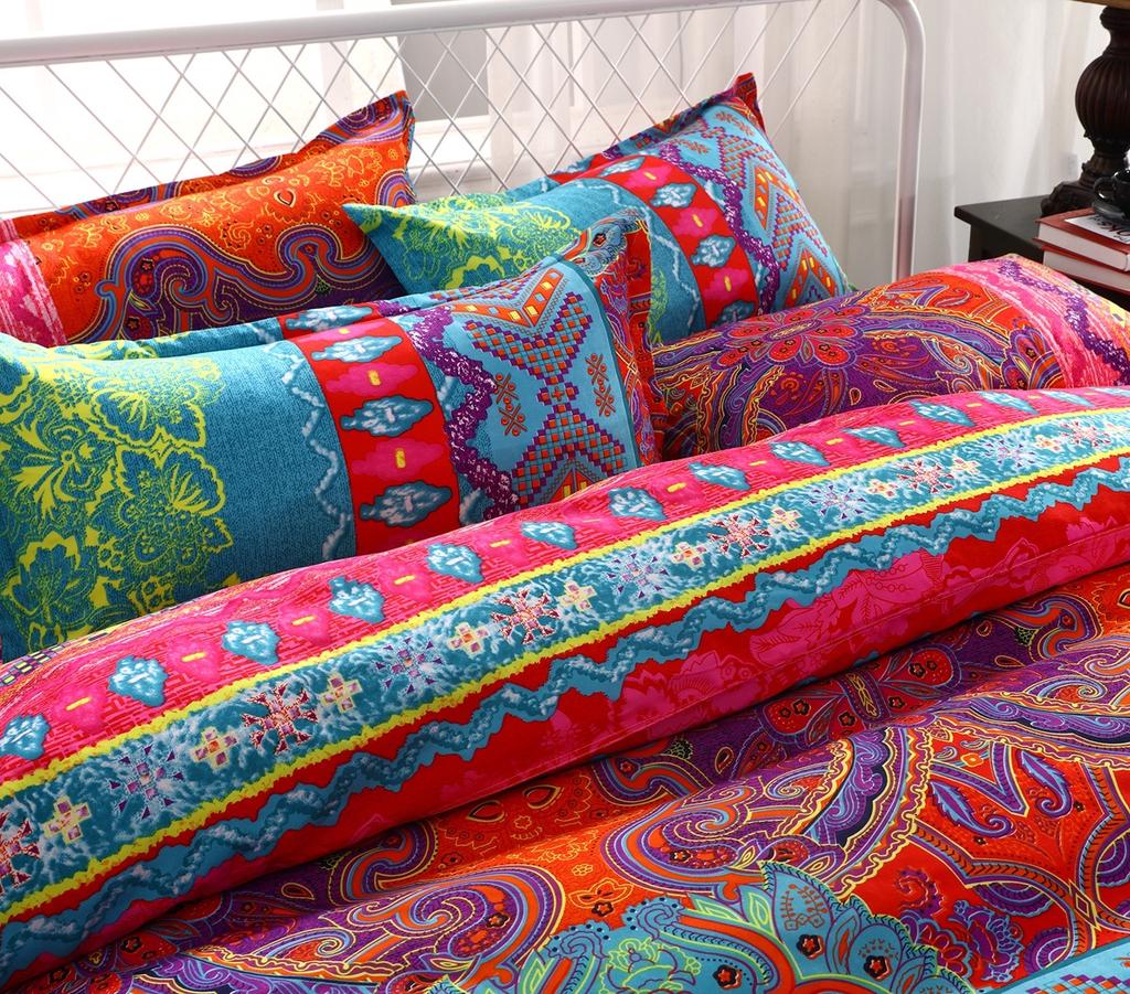 Bohemian Quilt Cover Mandala Reversible Bedding Duvet Flower Coverlet Single Double Full Queen King At Affordable S Free Real Reviews With Photos Joom Bohemian Quilt Cover Mandala, Bohemian King Size Bedspreads