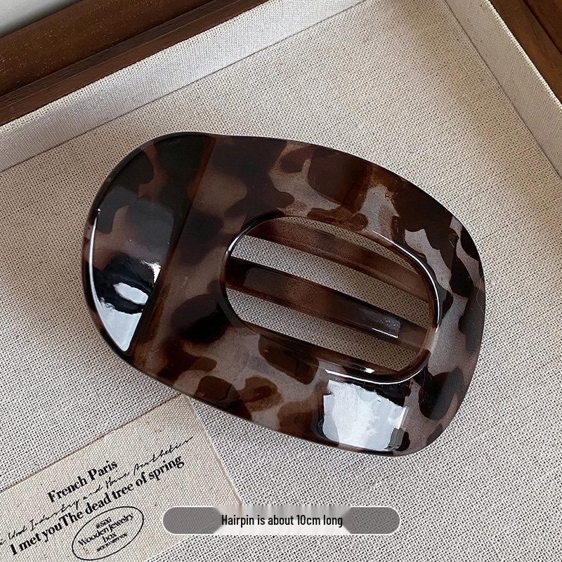 Retro Elegant Updo Shell Hair Clip for Women - 2026 Style Duckbill Clip