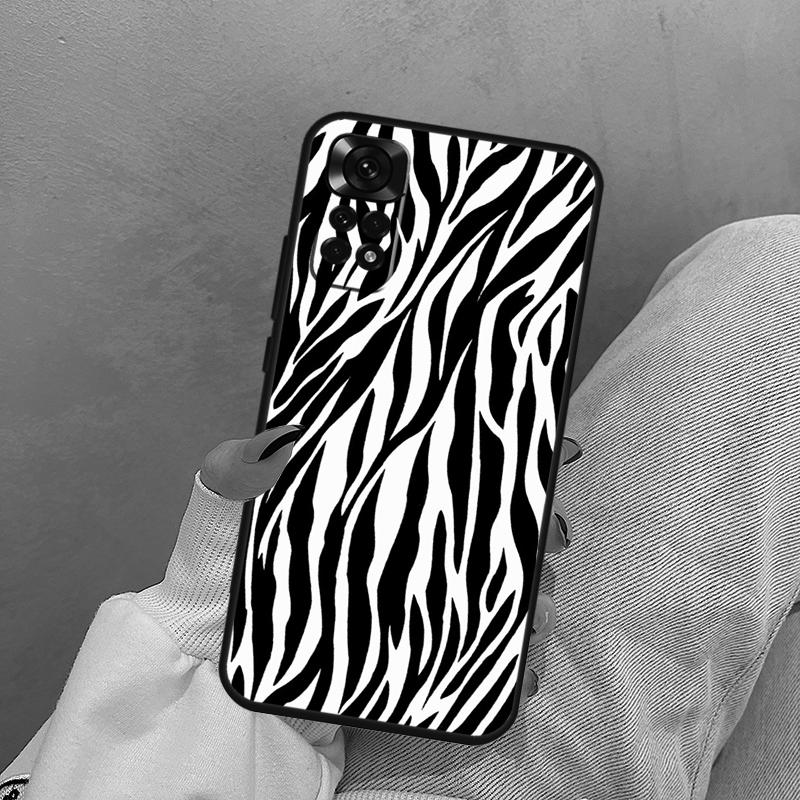 Zebra Skin For Xiaomi Redmi Note 14 10 11 12 13 15 Pro Plus Case Cover For Redmi 15 15C 14C 10C 12C 13C