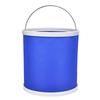 Foldable Water Bucket Oxford Cloth 9L Multifunction Folding Container for Car Cleaning Fishing Camping