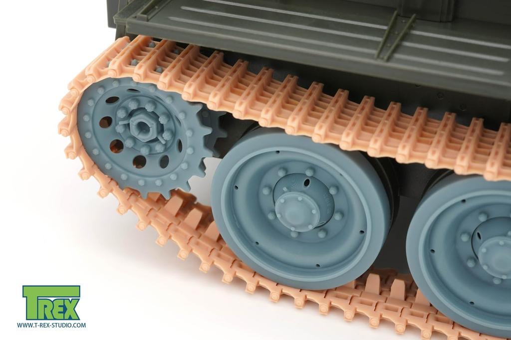 T-Rex Studio 1/35 Scale British Cromwell Cruiser Tank Improved Tracks with Sprockets (for Tamiya) Plastic Model Parts TR85063