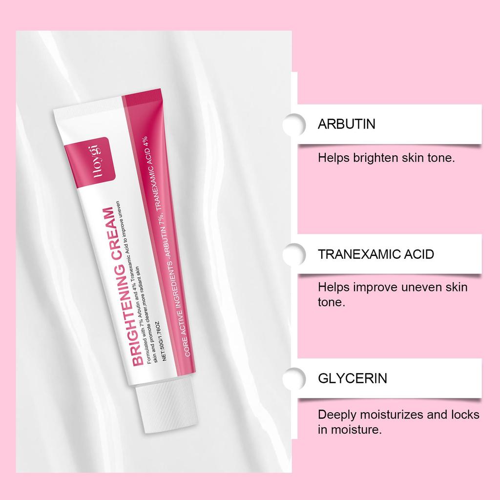 Arbutin Cream Whitening Freckle Cream Smooth Improves Dull Skin Deep Moisturizing Hydrating Face For For Sensitive Skin 202 X9Z6