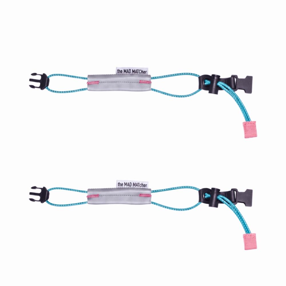2pcs Belt Design Night Riding Trouser Clip Reflective Road Mountain Biking Pant Band Riding Use