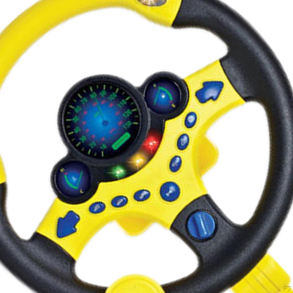 Interactive Kids Steering Wheel Toy with Educational Sounds