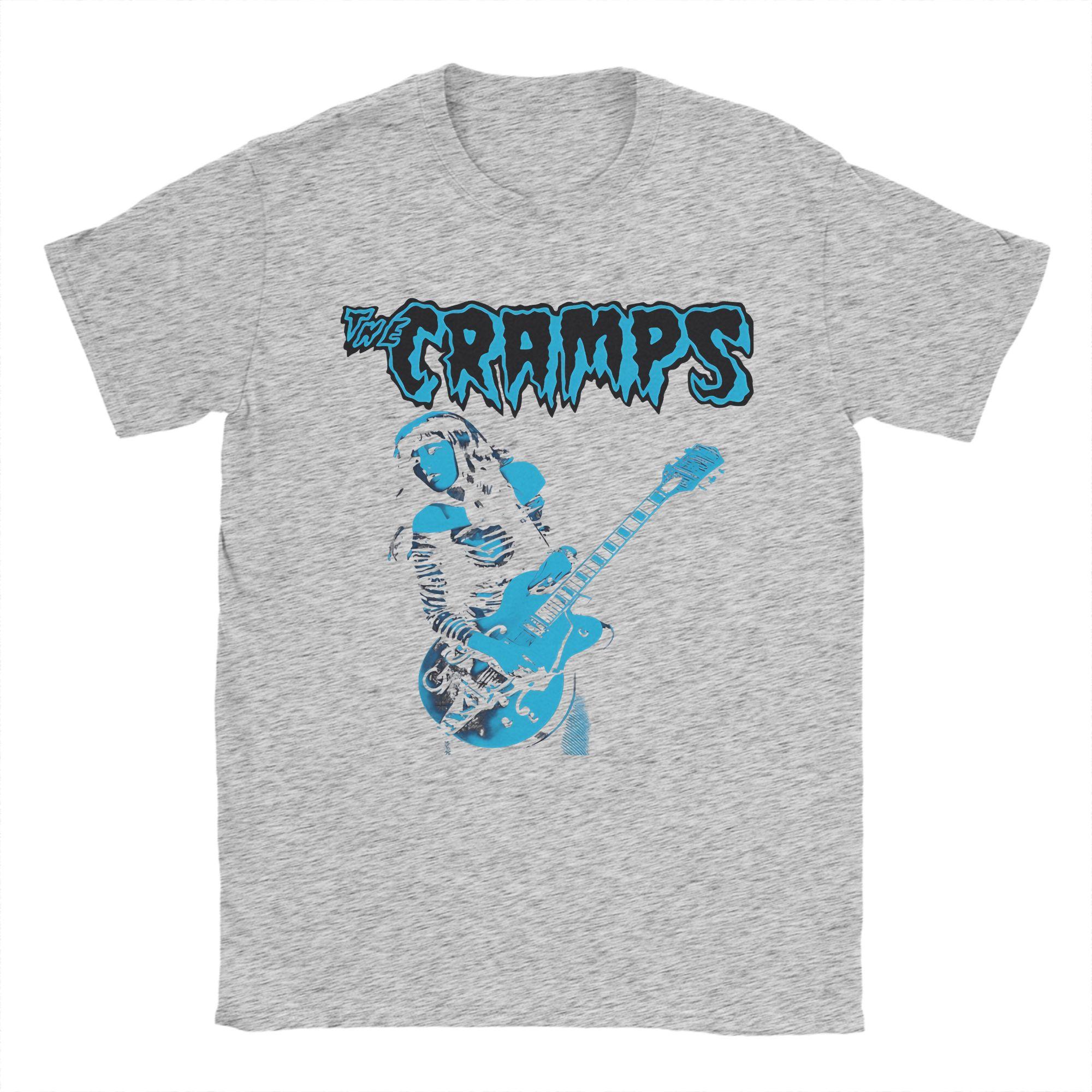 

The Cramps Psychobilly Music TShirt Summer Harajuku TShirts Couple ONeck Clothing Short Sleeves Aesthetic Tshirt 4XL