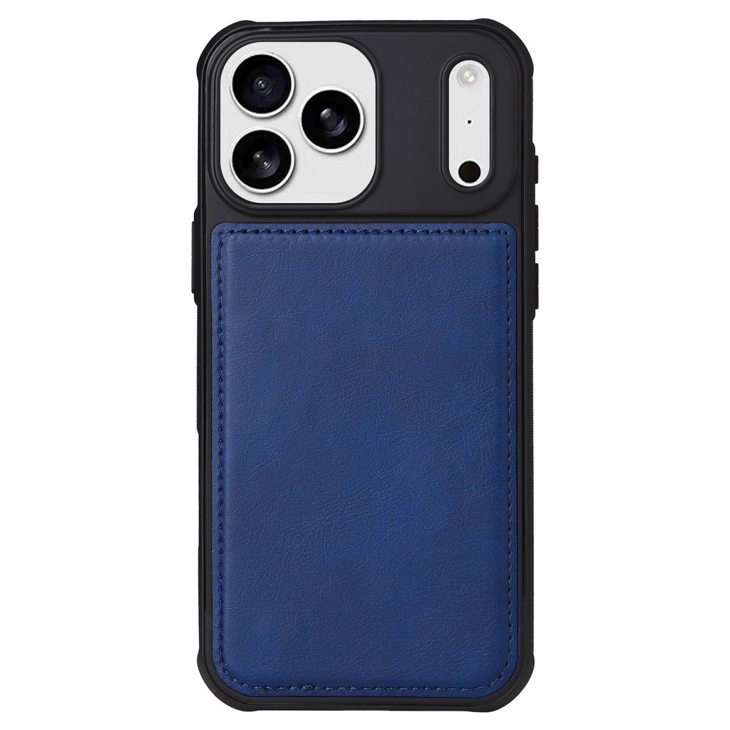For iPhone 17 Pro Max Magnetic Leather Case Mobile Cover with Detachable Zipper Wallet Strap