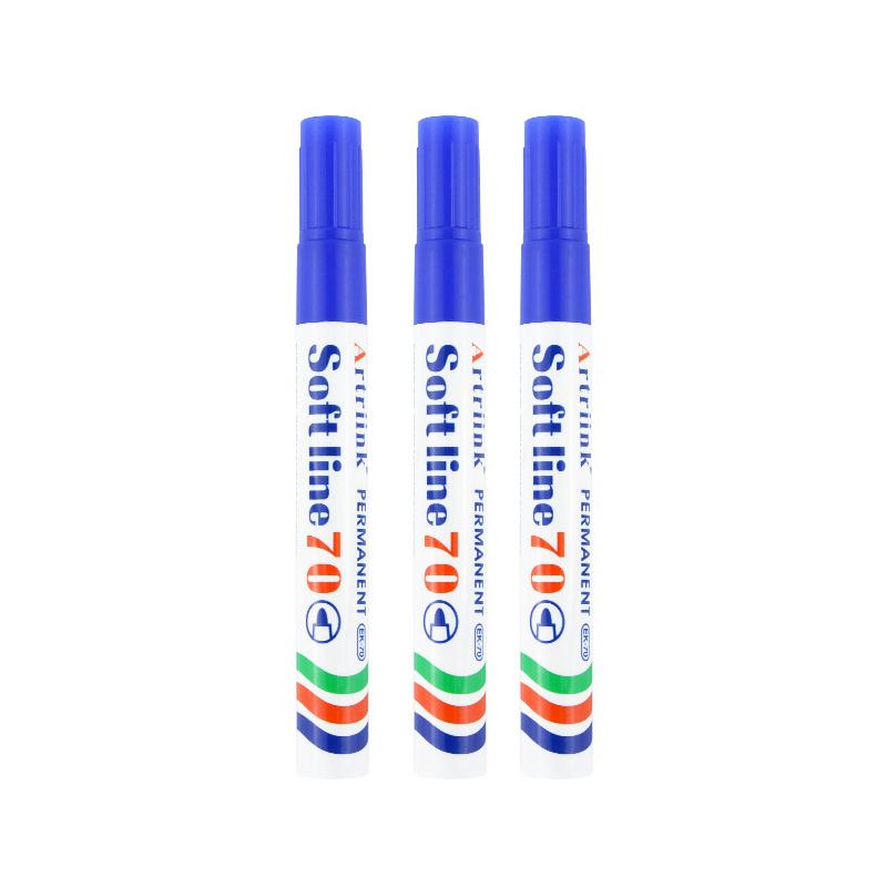 

3/10pcs Large Capacity Oil-Based Marker,Black Red Blue Quick-Dry,Non-Erasable Logistics Marker,Markers Pen