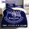 Everton FC Pattern Bedding Home Decoration Birthday Gift (1 * duvet cover + 2 * pillowcase, without core)