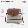 Trendy Women's Fashion Small Square Crossbody Bag - Stylish Bucket Phone Bag