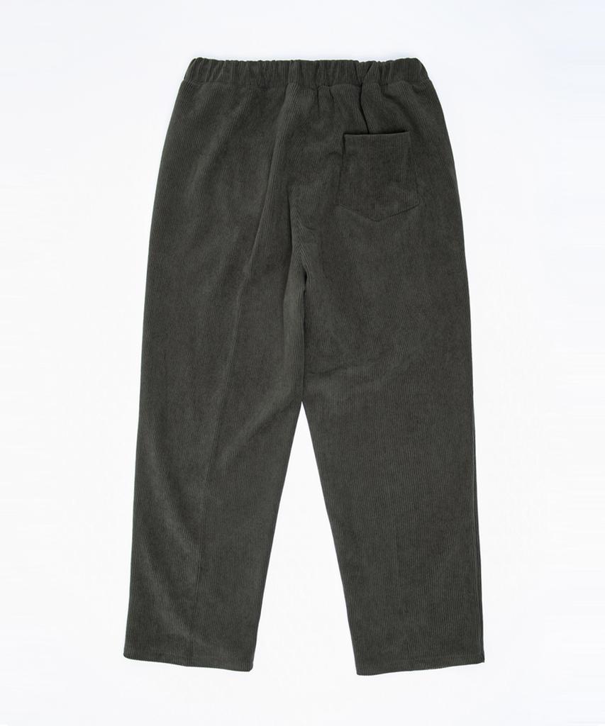 Seuteulaikeu Modern Corduroy Straight Pants (Khaki)