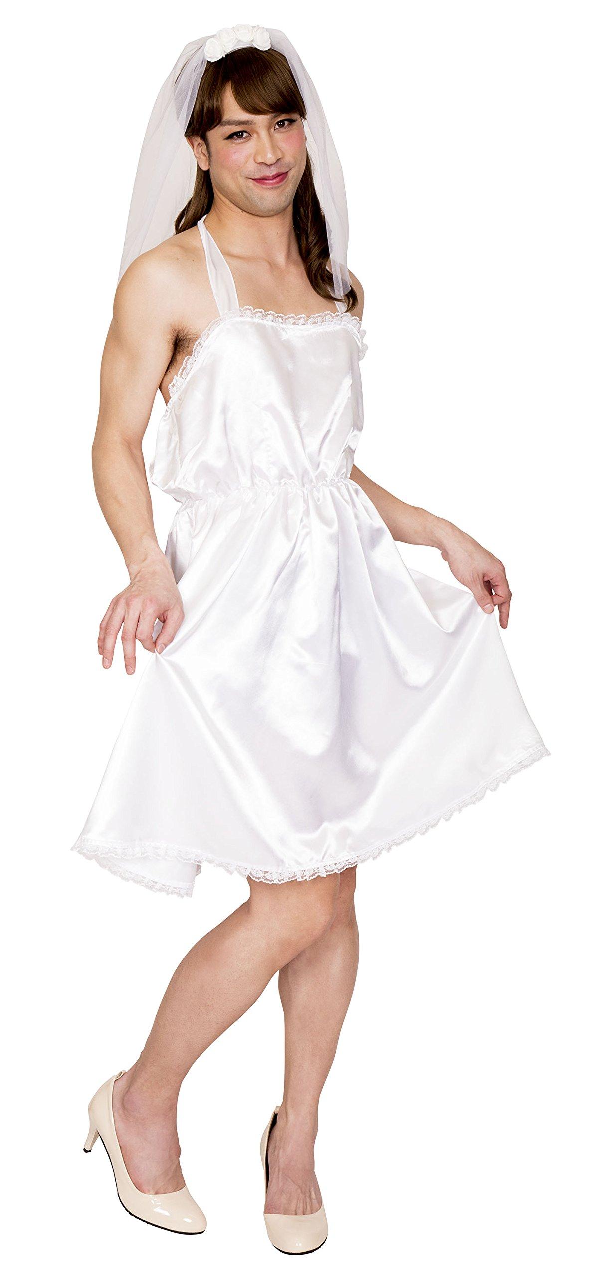 

Clearstone Crossdressing MAN Косплей Хэллоуин Юфува Невеста MAN Унисекс Белый