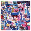 Roblox Game Series Doodle Stickers: 50 Waterproof Cartoon Stickers for Skateboards & Water Bottles
