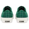 Converse One Star Round-toe Lace-up Fashion Casual Non-slip Shock-absorbing Low-top Board Shoes Unisex Style Dark Green