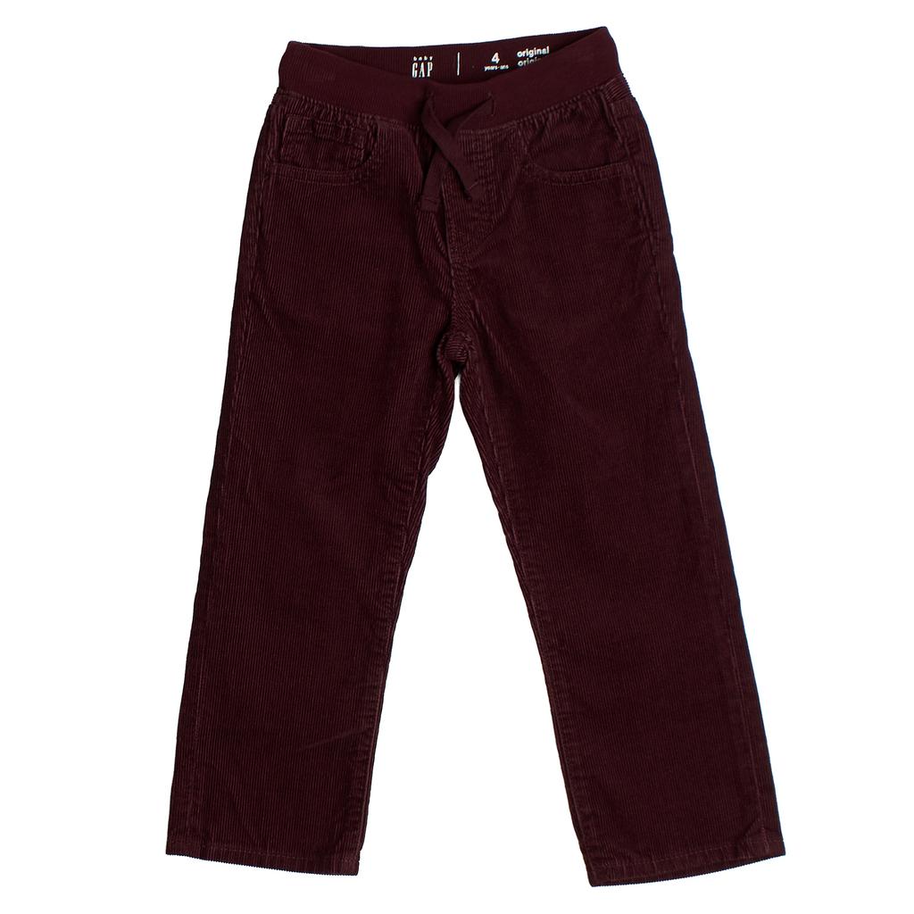 Pantalón Recto de Pana 434994 para Niño