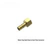 Hose to Rigid Pipe Connector, G4/1 1/2'' Thread, 8/10MM OD, Brass Water Stop Barb