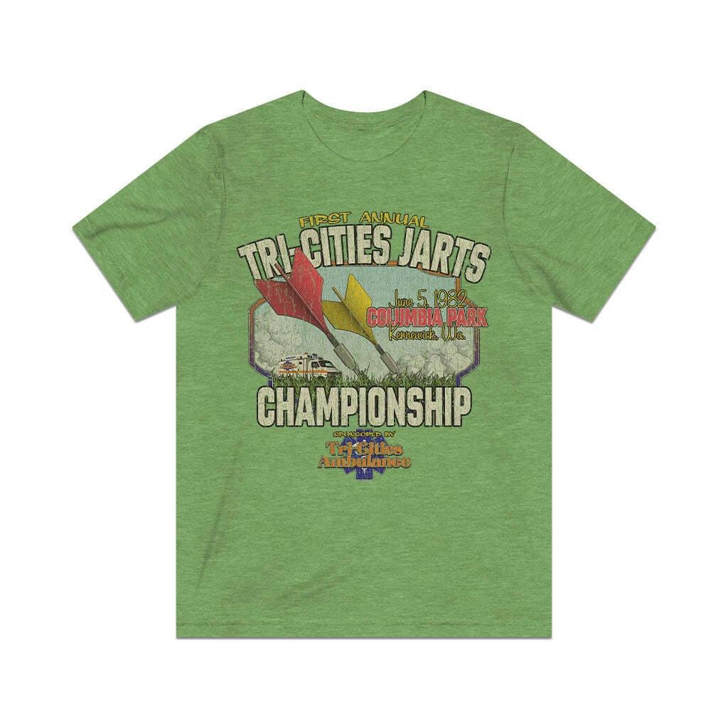 Tri-Cities Jarts Championship 1982 Vintage Men s T shirt S
