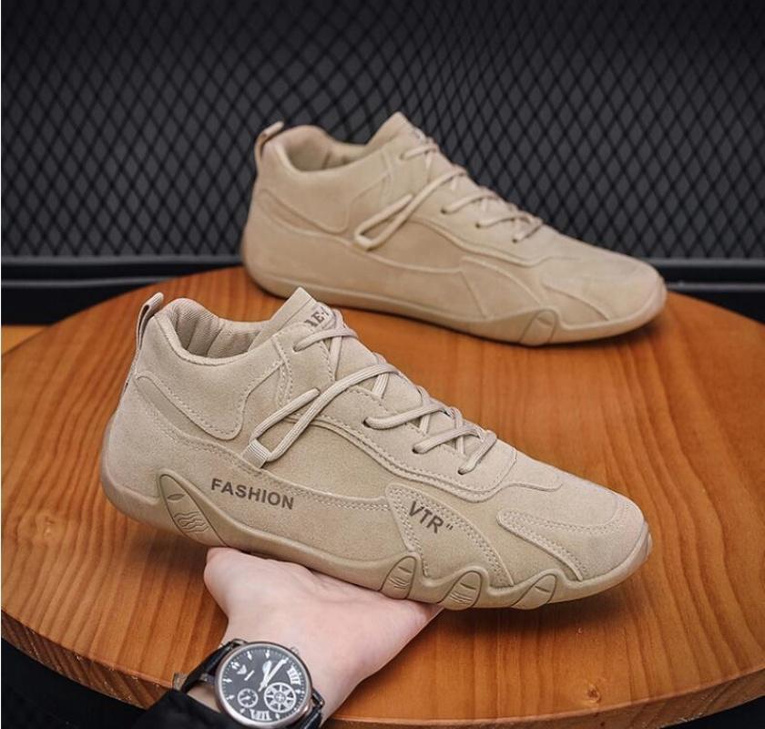 Модные водонепроницаемые кожаные ботильоны для мужчин — фото 3