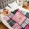 A Soft And Cozy Inspirational Blanket Made of Plush Flannel, Perfect for The Sofa Or Watching TV