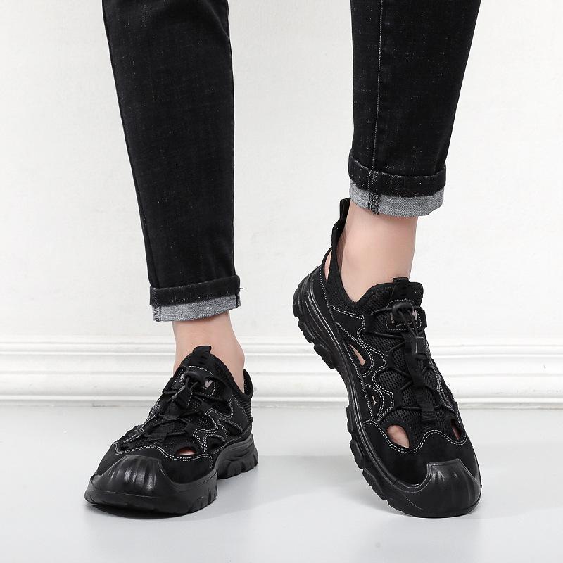 

Sandals men s summer wear beach sports and leisure new breathable outdoor bag head men s shoes 39