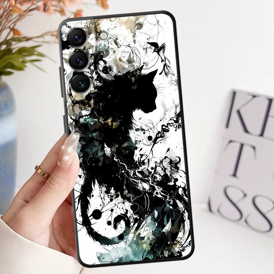 Case for Samsung Galaxy A32 A25 A71 A24 A52 A36 A55 A41 A23 A53 A35 A26 A72 A73 A51 A22 Phone Cover Cool Animal Tiger Lion Horse