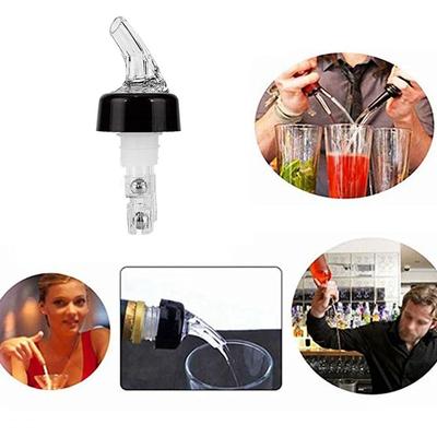 Pâlnie pentru băuturi alcoolice din plastic 30 ml, pentru sticlă de ulei de măsline, vin, cu gura de turnare, dop, plută, dozator de vin, etanș, accesorii pentru bar