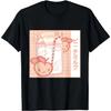 Retro 90s Kawaii Peach Milk Carton - Funny Japanese Milk T-Shirt