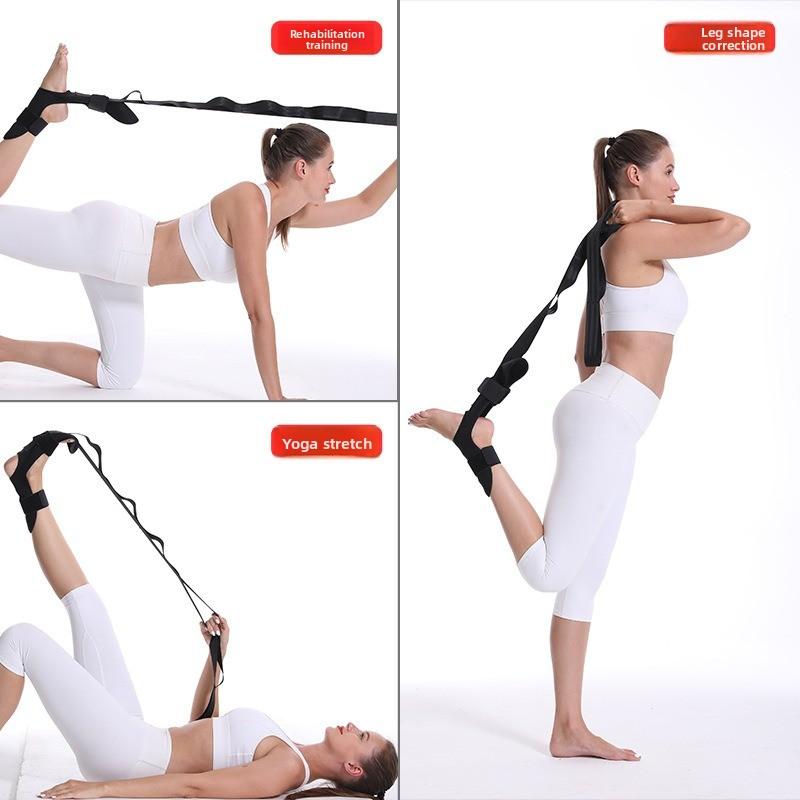 3Pcs Yoga Ligament Stretching Belt Foot Rehabilitation Strap Plantar Fasciitis Leg Training Foot Ankle Joint Correction Sports