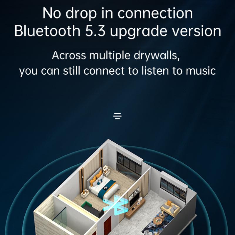 New Product Wireless Bluetooth Headset Movement Low Noise Reduction TWS Entry -ear Two Ears