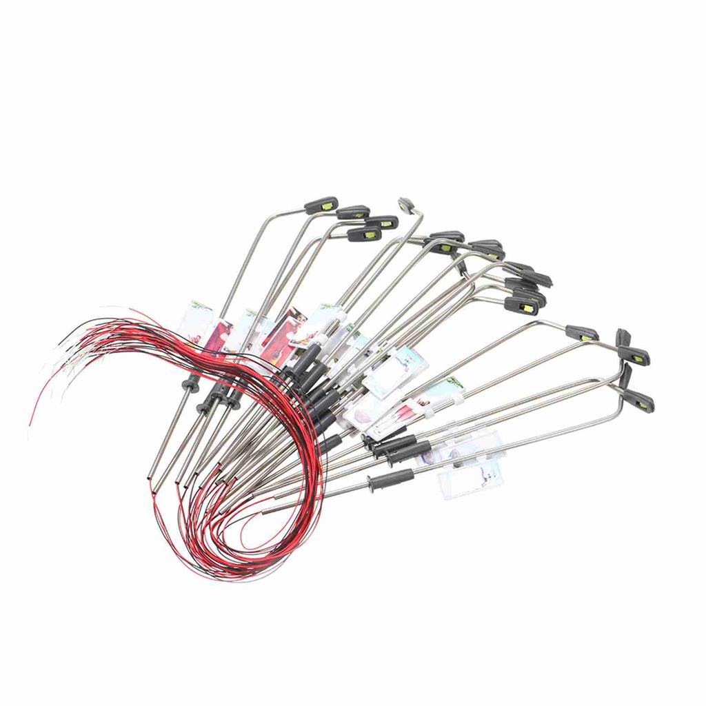 20pcs Warm White Model Street Lights Layout Lamppost Railway Train Garden Playground Scenery Led Lamp Lighting 1:100