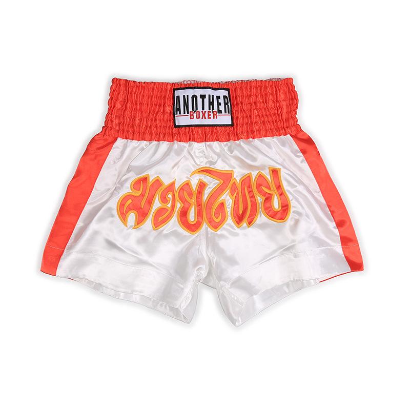 Wholesale Muay Thai Shorts Shiny Wear-resistant Boxing Pants Wushu Sanda Training Class Boxing Shorts Children s Adult XS