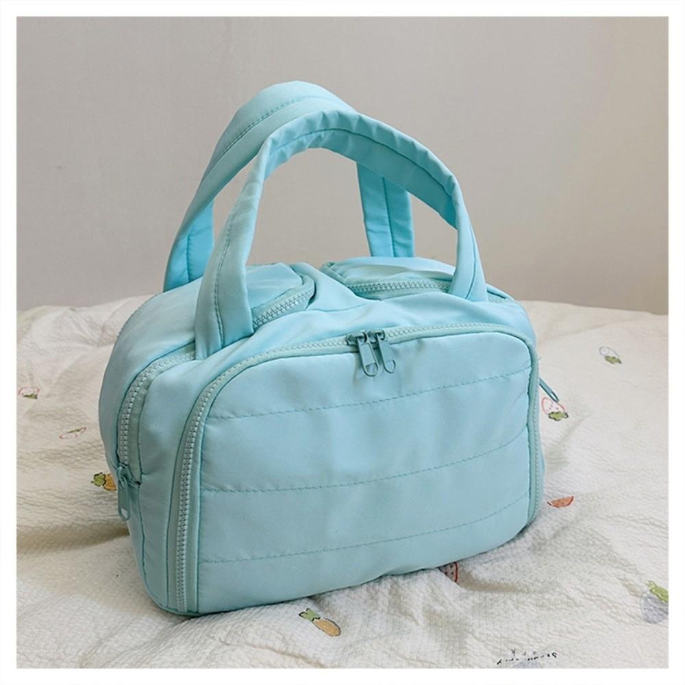 

Водонепроницаемая дорожная косметичка с защитой от брызг, портативная, кавайные сумочки, органайзер для сумки, однотонная косметичка, детская