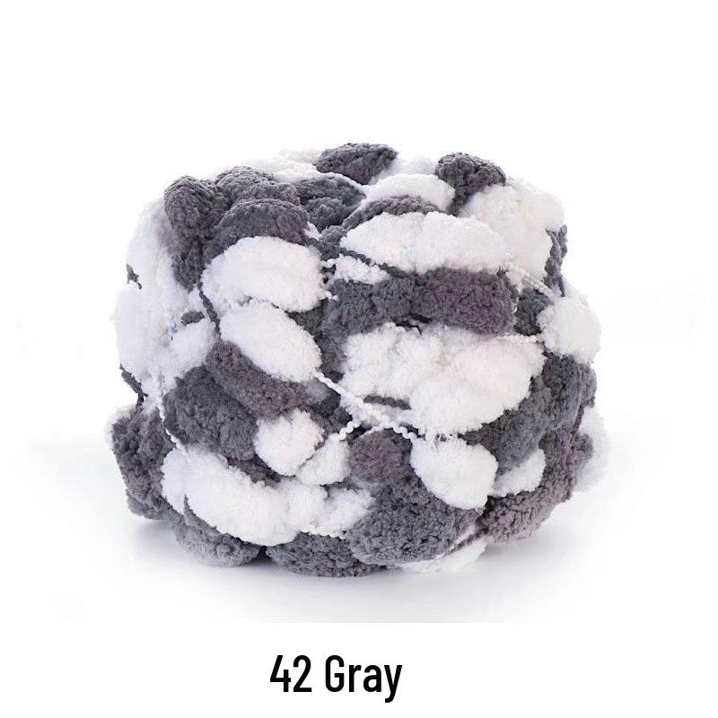 

Об ємна вовняна пряжа для в язання ковдр - Великий моток для подушок, килимів та DIY-проектів.