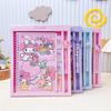 Latest   Kuromi My Melody Cinnamoroll Pompompurin Notebook Hand Ledger Suit Notepad Stationery Box Fashion Cute