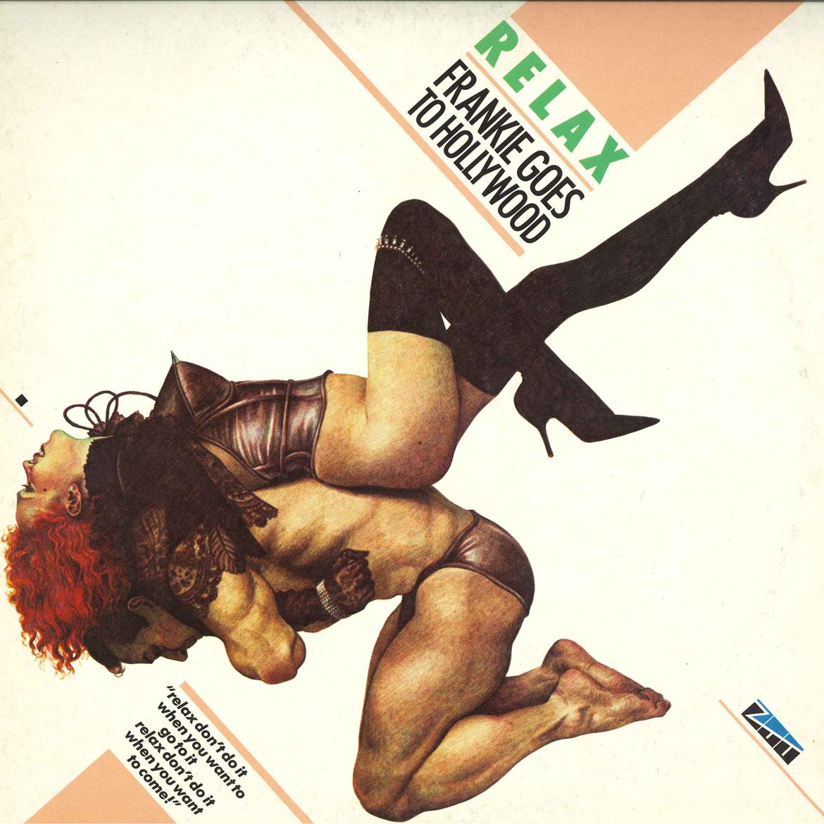 LP Record FRANKIE GOES TO HOLLYWOOD Relax Sex Mix 13S200 ISLAND 1984 Japan Obi Rock Used