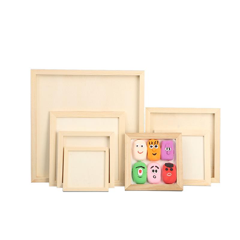 Clay Painting Frame for Children's DIY and Kindergarten Craft Projects
