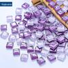 450pcs 1cm Colorful Crystal Glass Mosaic Tiles for Creative DIY Children's Art