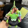 Adorable Plush Keychain DIY Cartoon Character Bag Charm for Backpack Keys