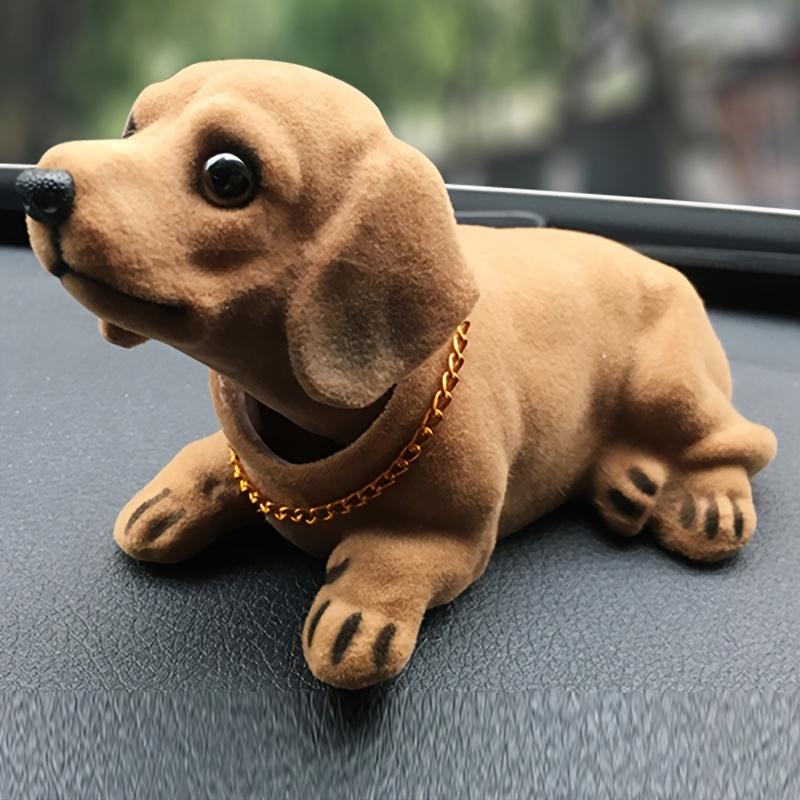 1 Stück dynamische Hunde-Autodekorationen, geeignet für Autos, Tischdekorationen, Ostern, Weihnachten, Thanksgiving und Geburtstagsgeschenke