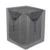 2pcs Full Breathable Mesh Air Conditioner Cover with Detachable Waterproof Top - Outdoor AC Protection Against Dust and Weather