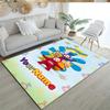 Teletubbies Personalized Name Area Rug Suitable for Living Rooms Decorate Room Dormitory Foyer Antislip Carpet Anime Office Decor