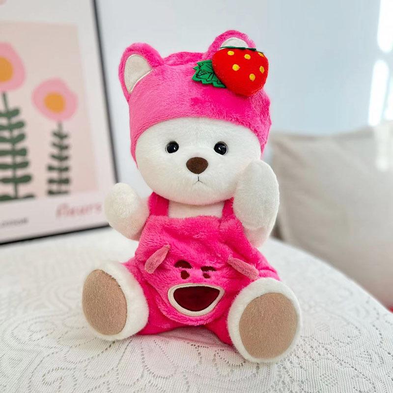 Jucărie de pluș Lina Bear de 30 cm cu pijama de travestit