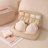 Multi-layer Bra Storage Bag Thick Oxford Cloth Portable Socks Pouch Dustproof with Handle Travel Underwear Organizer