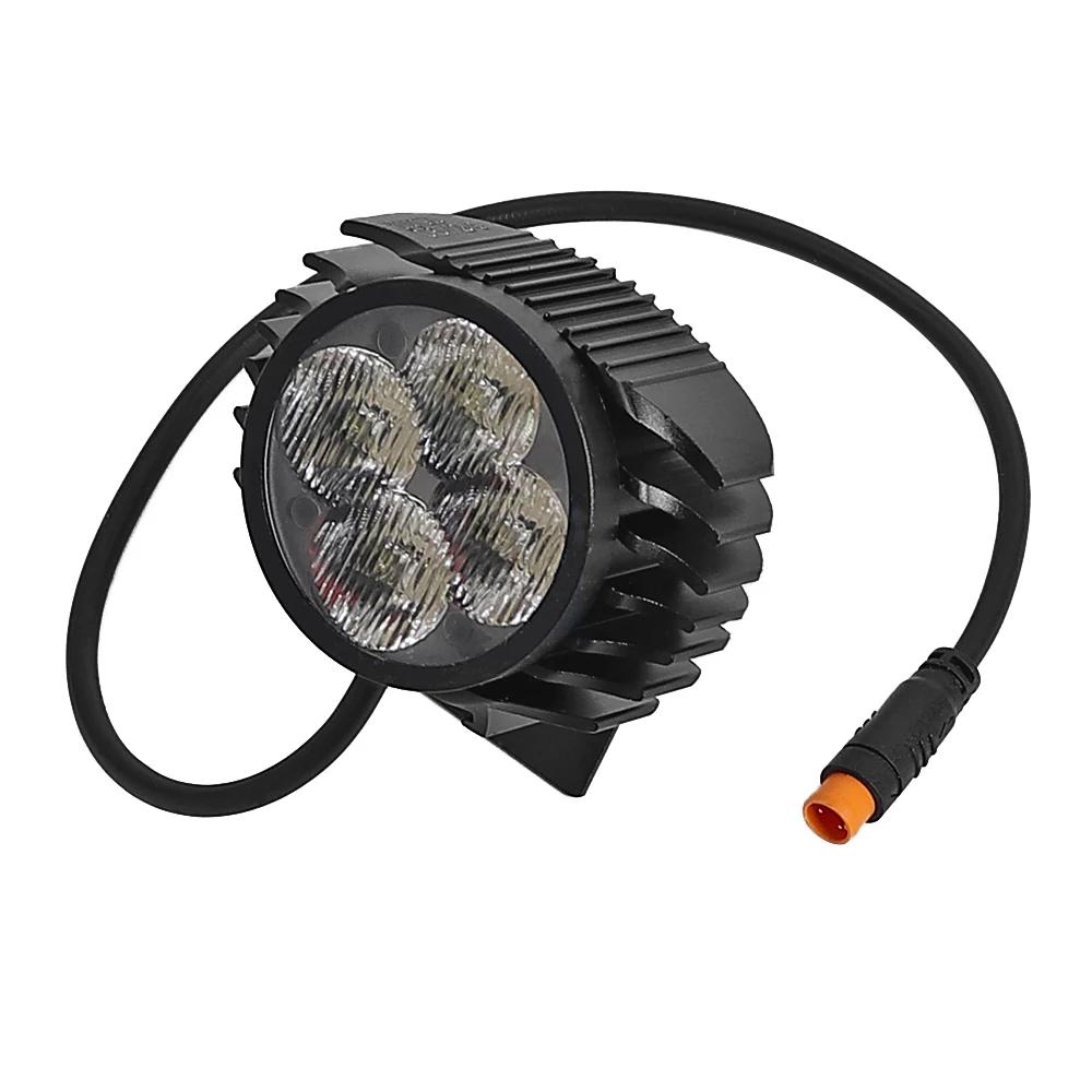 Reflektor LED do Kugoo Kukirin G2 Pro G2 Max Lampka Przednia na Kierownicę Lampa Przednia Akcesoria do Hulajnogi Elektrycznej Część Zamienna