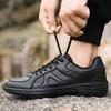 New training shoes summer physical training shoes black rubber shoes ultra-light running shoes soft-soled black shoes