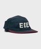 Eldu Pocket Camp Cap Navy/Burgundy