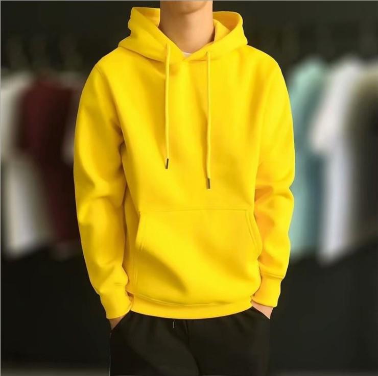 Men's Spring Casual Hooded Zip Sweatshirt: Loose Fit, Long Sleeve, Couple Jacket