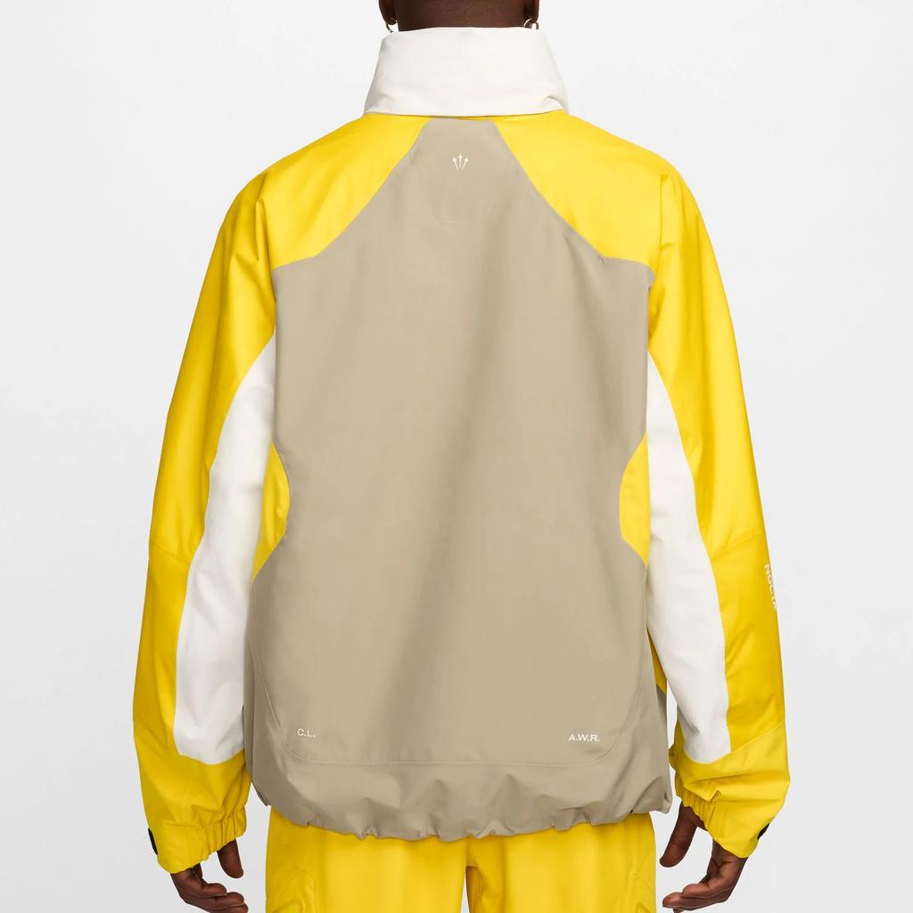 Nike X Nocta The Art SS24 Comfortable Fashion Casual Zip-Up Long Sleeve Jacket Unisex Jacket Yellow FD2161-247